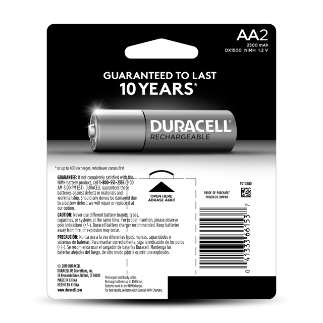 Rechargeable AA Batteries | AAA Rechargeable Batteries | Duracell