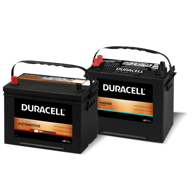 who makes duracell marine batteries