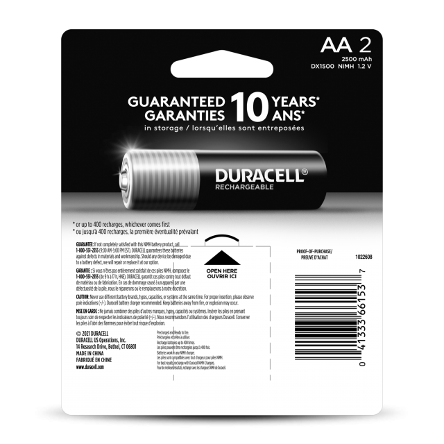 Rechargeable AA Batteries | AAA Rechargeable Batteries | Duracell