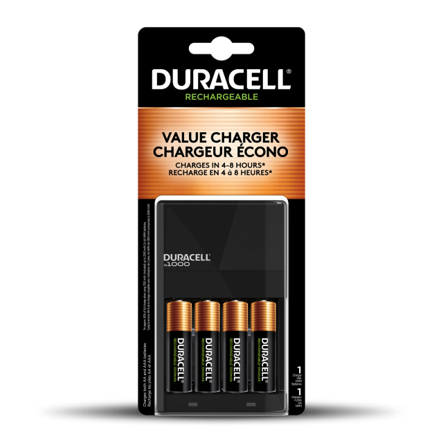  Duracell - Baterías AA recargables - Batería doble A de larga  duración y uso múltiple para el hogar y la empresa - 4 unidades : Salud y  Hogar