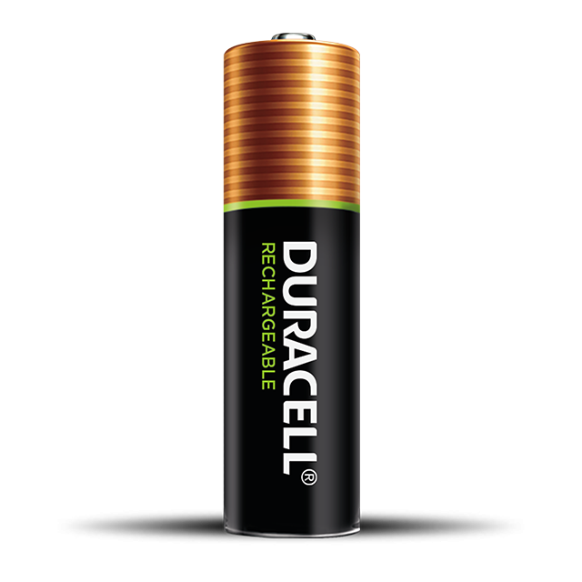 Duracell Baterías AA recargables, paquete de 4 unidades, doble batería A  para energía duradera, batería precargada multiusos para dispositivos